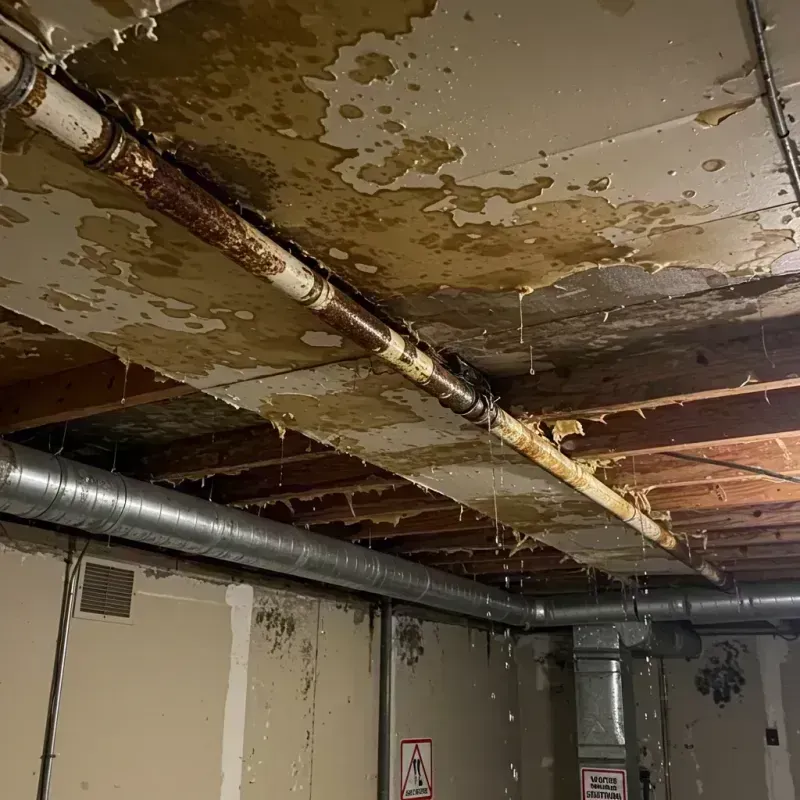 Ceiling Water Damage Repair in Wasco, IL