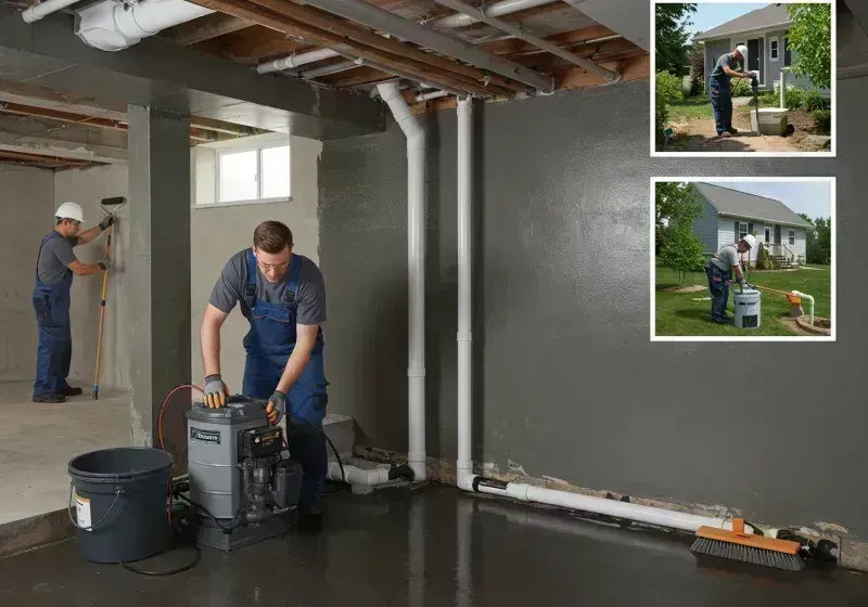 Basement Waterproofing and Flood Prevention process in Wasco, IL